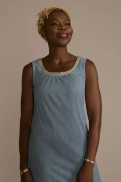 Embellished Scoop Neck Short Jacket Sheath Dress -Floral Applique Dresses Shop 2583 MSLATE MOB PROD1 258