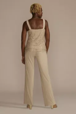 Three Piece Embroidered Sequin Lace Pants Suit -Floral Applique Dresses Shop 9862 MCHAMPAGNE MOB PROD1 1030