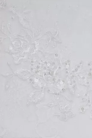 Lace Long Sleeve Keyhole Back Wedding Dress 4 Lace Long Sleeve Keyhole Back Wedding Dress - Image 4