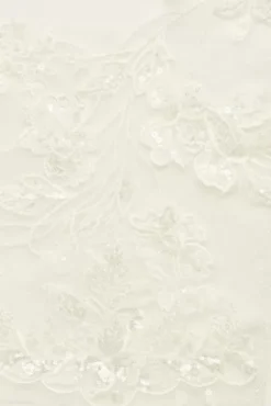 Removable Train Mermaid Wedding Dress -Floral Applique Dresses Shop CWG932 SIVORY OLEG SWATCH PROD6