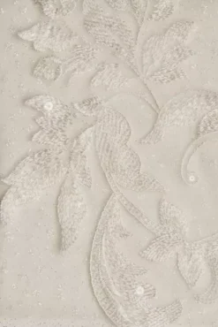 Beaded Sheath Wedding Dress With Overskirt -Floral Applique Dresses Shop CWG933 SIVORY OLEG SWATCH PROD5 5