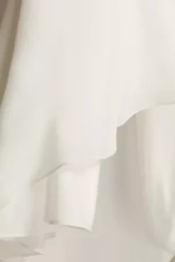 Chiffon Wedding Separates Circle Skirt 15 Chiffon Wedding Separates Circle Skirt -Floral Applique Dresses Shop DS150827 SOFTWHITE DBSTU PROD3 063