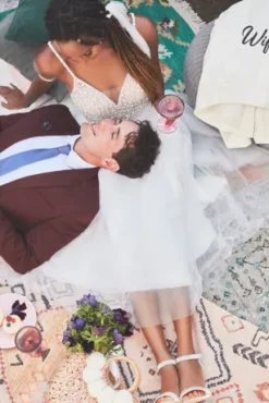 Tulle Wedding Separates Midi Skirt -Floral Applique Dresses Shop DS150831 2 PDP Crop SEP28 1920x2880