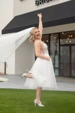 Tulle Wedding Separates Midi Skirt -Floral Applique Dresses Shop DS150831 PDP Crop MAY3 1920x2880