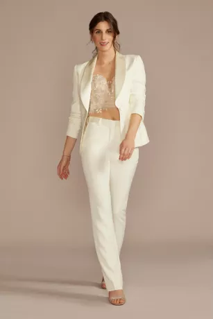 3D Floral Sweetheart Spaghetti Strap Separates Top 6 3D Floral Sweetheart Spaghetti Strap Separates Top - Image 6