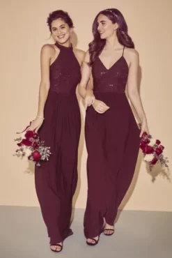 Spaghetti Strap Sequin Lace Jersey Sheath Dress -Floral Applique Dresses Shop DS270003 PDP Crop 1920x2880