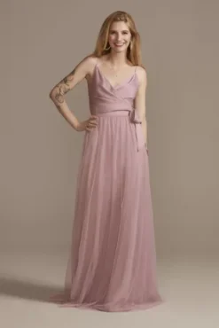 Bridesmaid Separates Tulle A-Line Skirt -Floral Applique Dresses Shop F20416 QUARTZ BM PROD5 07 1