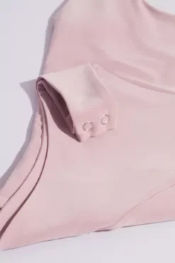 Bridesmaid Separates Jersey Tank Bodysuit -Floral Applique Dresses Shop F20420 QUARTZ BM PROD8 12