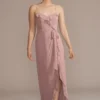 Chiffon Ruffle High-Low Bridesmaid Dress