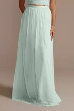 Bridesmaid Separates Tulle A-Line Skirt
