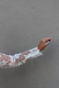 Large Floral Lace Long Sleeve Wedding Dress -Floral Applique Dresses Shop MS161225 1 PDP Crop JUN23 1920x2880