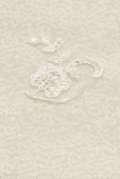 Allover Sequin Scrolling Lace Wedding Gown -Floral Applique Dresses Shop SWG918 SOLIDWHITE SIG SWATCH PROD2 010