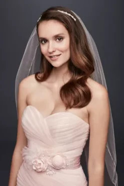 Strapless Ruched Mermaid Tulle Wedding Dress 5 Strapless Ruched Mermaid Tulle Wedding Dress -Floral Applique Dresses Shop WG3791 WHISPERPINK CORE PROD8 V2 888