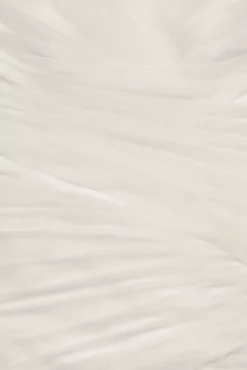 Organza Mermaid Wedding Dress With Lace-Up Back -Floral Applique Dresses Shop WG3832 IVORY CORE SWATCH PROD3 002