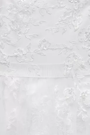 Mikado And Tulle Petite Ball Gown Wedding Dress 6 Mikado And Tulle Petite Ball Gown Wedding Dress - Image 6