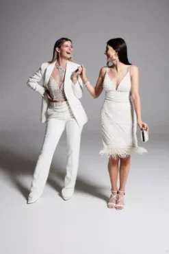 Relaxed Leg Suit Pants With Satin Waist 27 Relaxed Leg Suit Pants With Satin Waist -Floral Applique Dresses Shop WG4002 3 PDP Crop JUN25 1920x2880