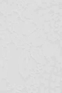 Long Sleeve Plunge Lace Chiffon Wedding Dress -Floral Applique Dresses Shop WG4035 SOLIDWHITE DBSTU SWATCH PROD2 002