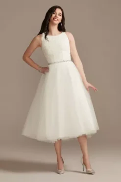 Beaded Tank Wedding Separates Top -Floral Applique Dresses Shop WGIN4891 MSOFTWHITE DBSTU PROD3 412